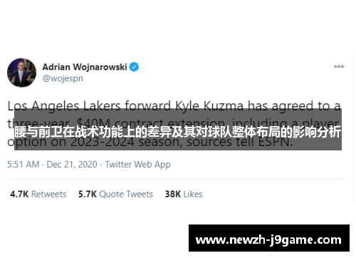 腰与前卫在战术功能上的差异及其对球队整体布局的影响分析