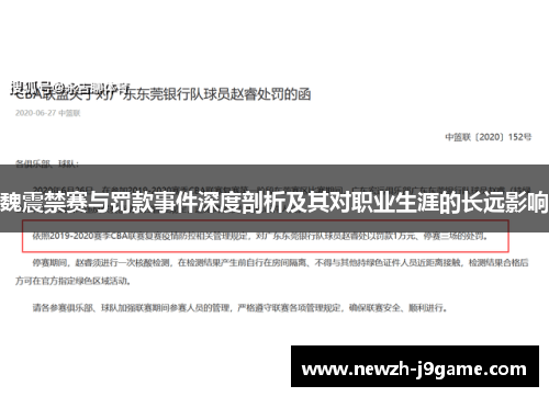 魏震禁赛与罚款事件深度剖析及其对职业生涯的长远影响